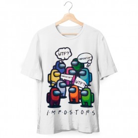 Camiseta Among Us WTF Niño